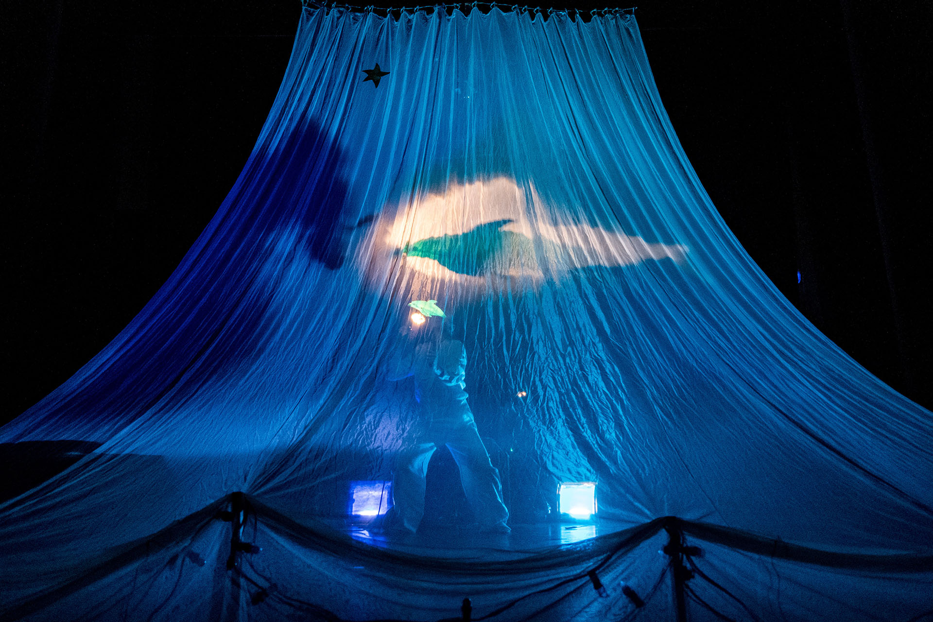 Il mare blu messages.photo