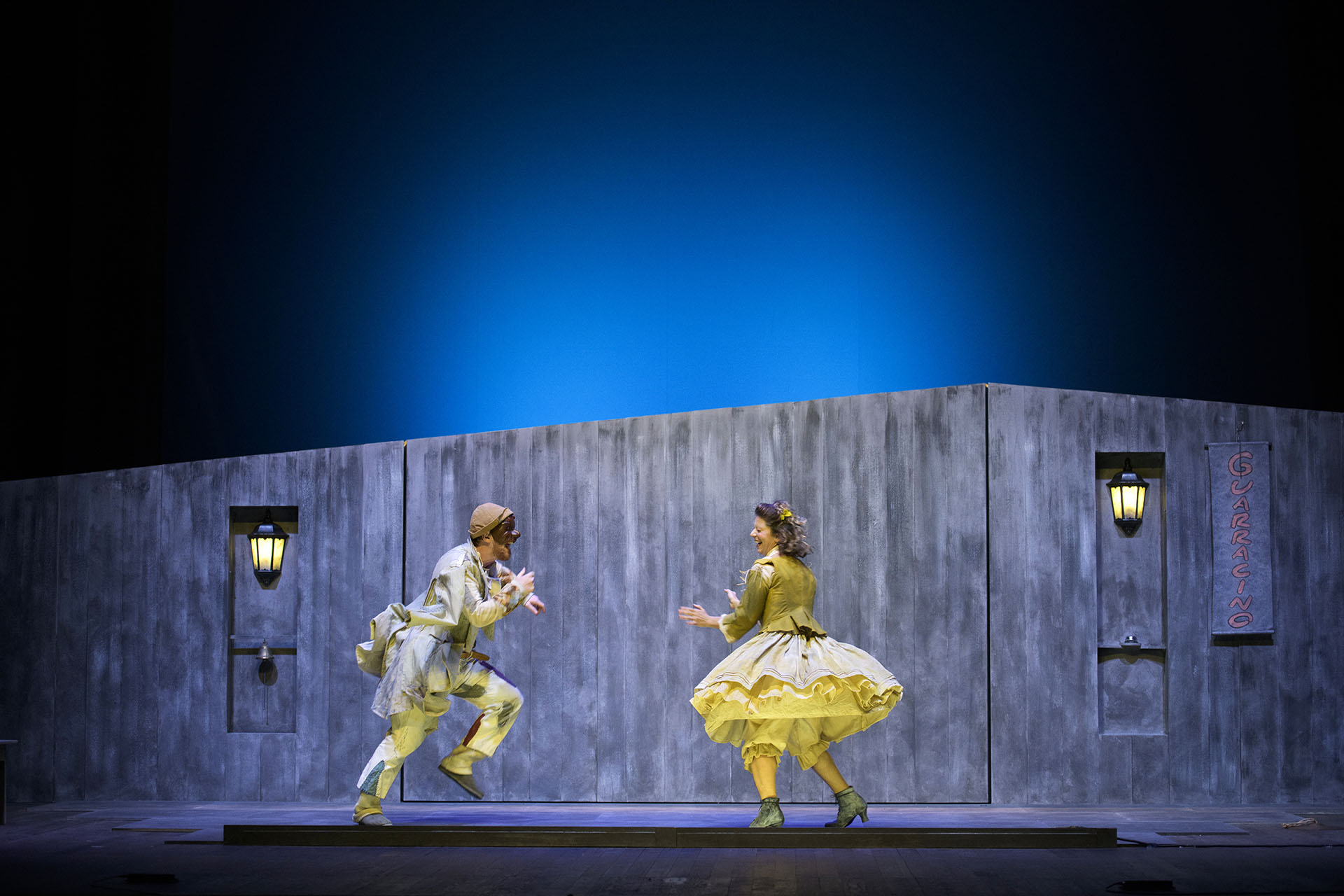 Arlecchino muto per spavento