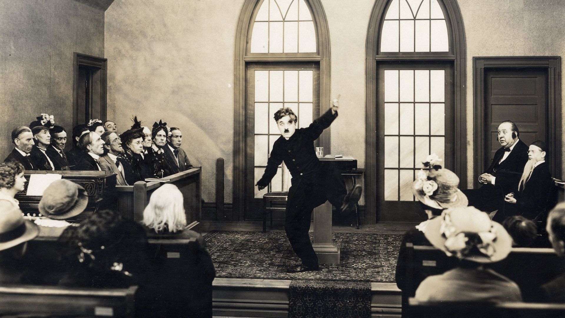 Sonorizzazione de "The Pilgrim" (Charlie Chaplin, 1923)