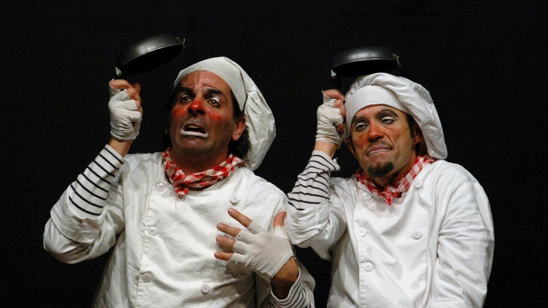 L'omino del pane e l'omino della mela