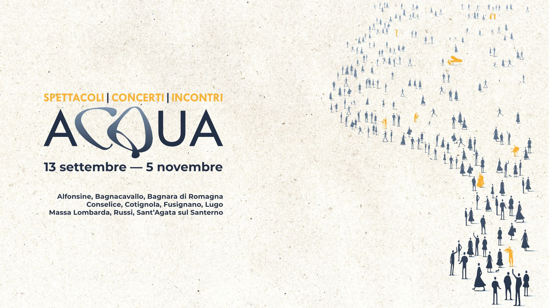 Acqua. Spettacoli, concerti, incontri