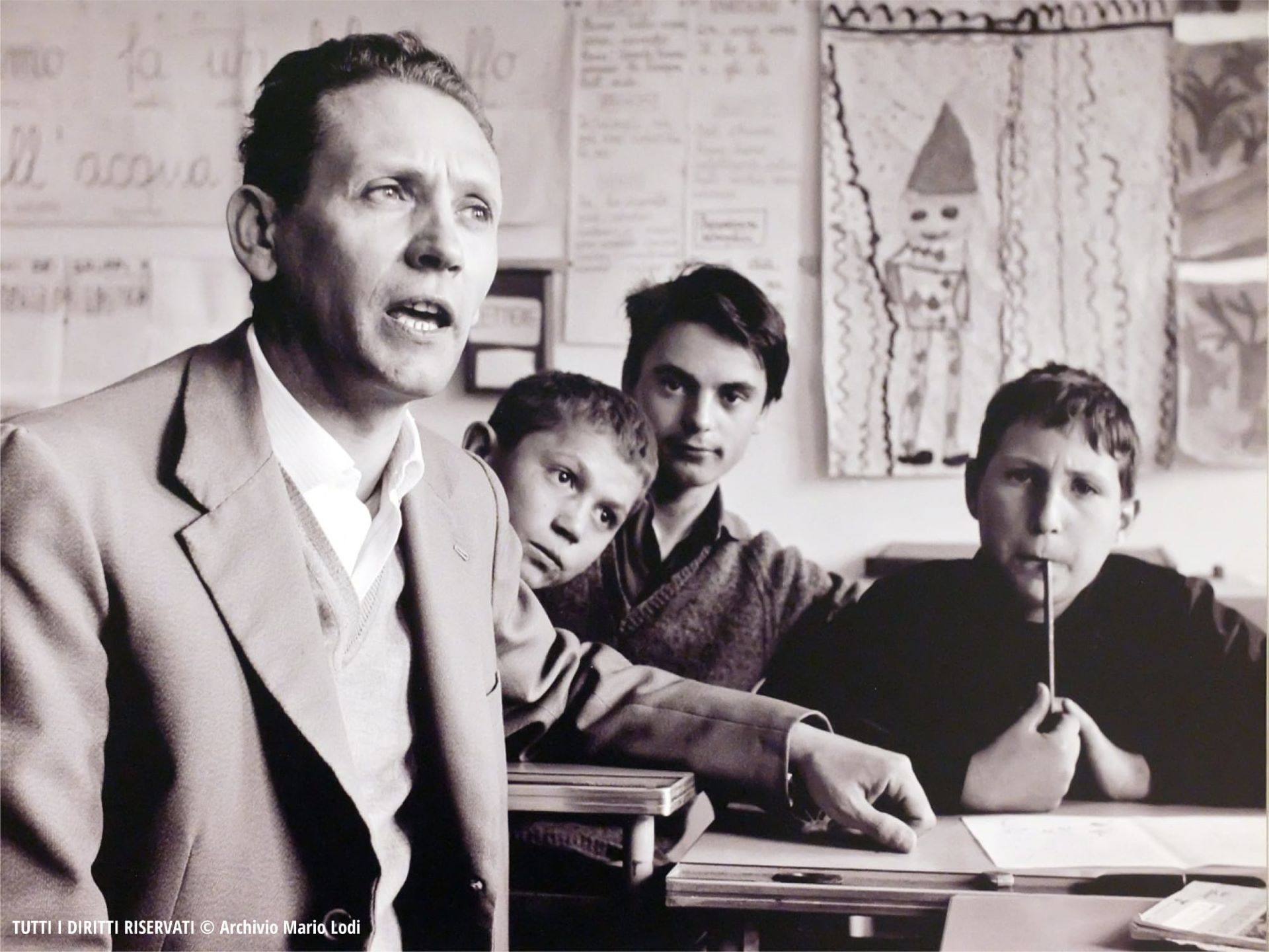 Ritratto di Mario Lodi