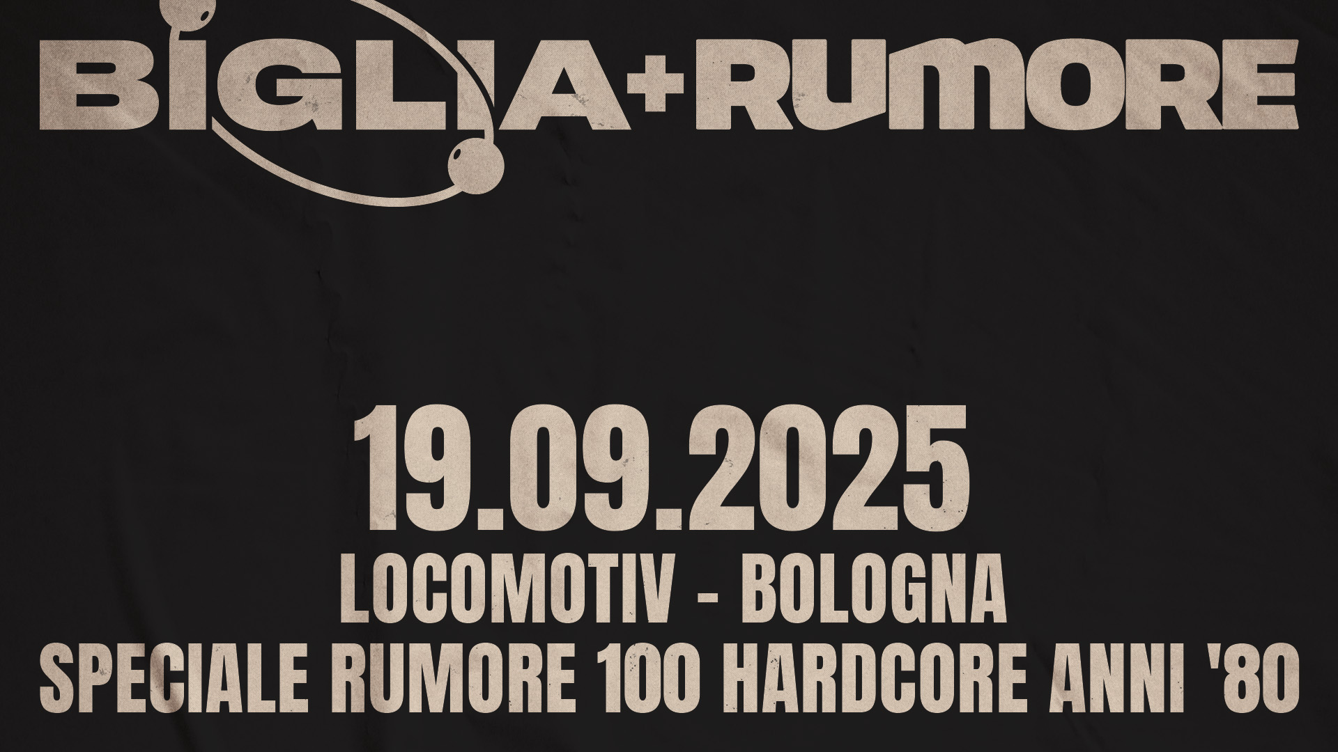 Biglia e Rumore: talk e Raw Power (live)
