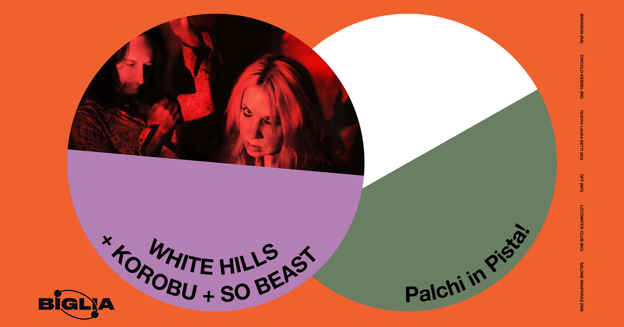 White Hills + Korobu + So Beast